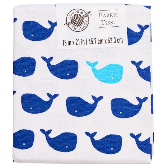 Whales Fabric By Loops & Threads®